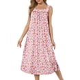 thumbnail image 1 of Ekouaer Long Sleeveless Nightgowns for Women Ladies Night Gown Embroidery Sleepdress Tank Nightdress Victorian Sleepshirt, 1 of 6