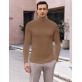 thumbnail image 1 of Ekouaer Men's Turtleneck Long Sleeve Turtle Neck Shirts, 1 of 6