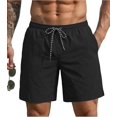 thumbnail image 1 of Ekouaer Mens Swim Trunks 7 Inch Quick Dry Board Shorts Swimwear Bathing Suits with Mesh Liner 2 in 1 Surf Swimming Short with Pockets, 1 of 6