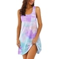 thumbnail image 1 of Ekouaer Nightgowns for Women Cotton Night Gown Tank Sleeveless Sleepshirt Racerback Nightdress Chemise Sleepwear, 1 of 6