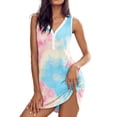 thumbnail image 1 of Ekouaer Nightgowns for Women Cotton Night Gowns Tank Night Shirts Sleeveless Sleep Dress Button Sleep Shirts Henley Sleepwear, 1 of 6
