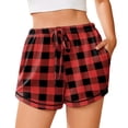 thumbnail image 1 of Ekouaer Pajama Shorts for Women 2026 Soft Sleep Shorts Casual Lounge Pants Comfy Pj Pants with Pockets, 1 of 6