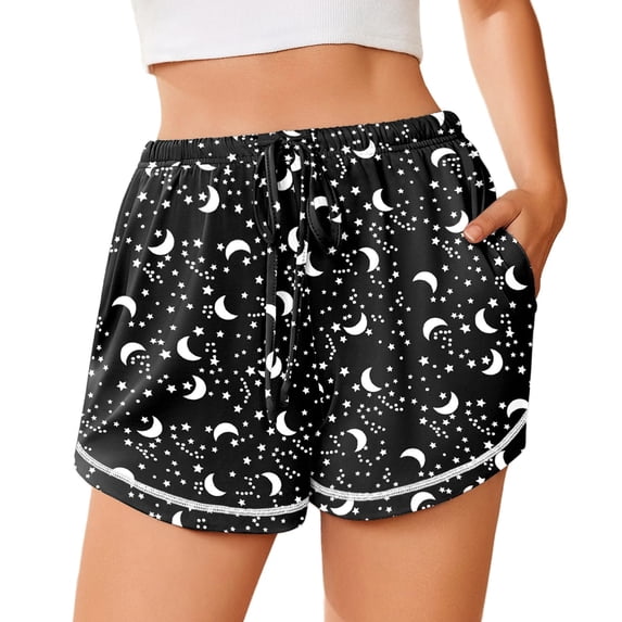 Ekouaer Pajama Shorts for Women 2026 Soft Sleep Shorts Casual Lounge Pants Comfy Pj Pants with Pockets