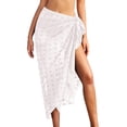 thumbnail image 1 of Ekouaer Sarong Swimsuit Coverup for Women Chiffon Long Beach Wrap Skirt Sheer Scarf Bathing Suit Sarong, 1 of 6