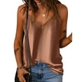 thumbnail image 1 of Ekouaer Tank Top for Women Mesh V Neck Camisole Sleeveless Tank Cami Shirt, 1 of 6