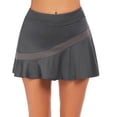 thumbnail image 1 of Ekouaer Tennis Skort for Women High Waisted Athletic Skirts Lightweight Golf Skort with Shorts Pocket Workout Pickleball Cheer Skirt, 1 of 7