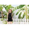 thumbnail image 1 of Ekouaer Two Piece Summer Outfits 2 Piece Sets Cruise Lounge Set Sleeveless Tank & Shorts Pajama Set with Pockets, 1 of 6