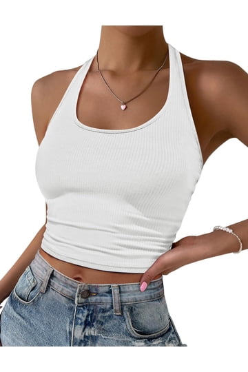 Shop Women's Halter Camis Tops in Various Styles and Colors Online Shop Women's Halter Camis Tops in Various Styles and Colors Online