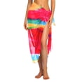 thumbnail image 1 of Ekouaer Women Sarong Swimsuit Coverups Chiffon Long Bikini Wraps Sheer Beach Bathing Suit Cover Up, 1 of 6