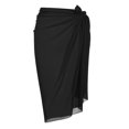 thumbnail image 1 of Ekouaer Women Sarong Swimwear Coverups Chiffon Long Bikini Wraps Sheer Beach Bathing Suit Cover Up, 1 of 7