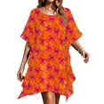 thumbnail image 1 of Ekouaer Women' Swimsuit Coverup Chiffon Floral Bathing Suit Cover Up Ruffled Summer Beachwear Bikini Coverups, 1 of 6