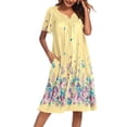 thumbnail image 1 of Ekouaer Women's House Dress with Pockets, 1 of 6