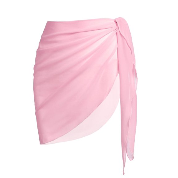 Ekouaer Women's Pearl Cover Up Pearly Beach Wraps Cute Swimsuit Covers Mesh Cover Ups