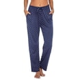 thumbnail image 1 of Ekouaer Womens Pajama Pants Plaid Lounge Pants Soft Drawstring Pj Bottoms with Pockets, 1 of 5