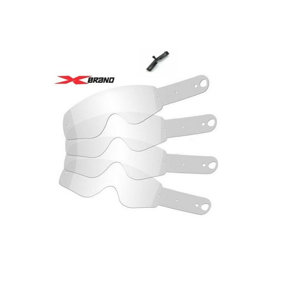 Eks Brand Standard Tear-Offs for Gox Goggles - 10pk.