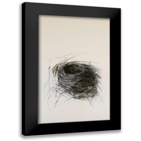 Ekstrand, Kris 10x14 Black Modern Framed Museum Art Print Titled - Habitat Nest