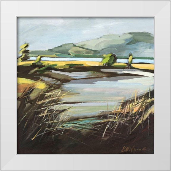 Ekstrand, Kris 12x12 White Modern Wood Framed Museum Art Print Titled - Pantano