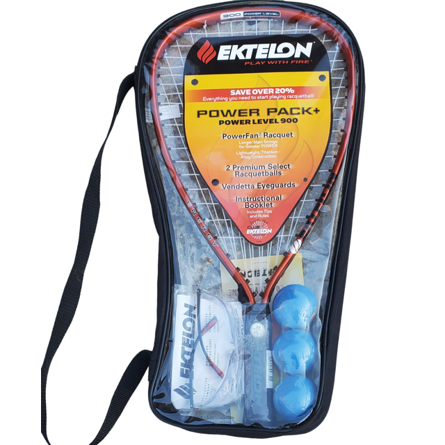 Ektelon 900 Power Level Fan Revenge Value Pack Triple Threat Racquet 3