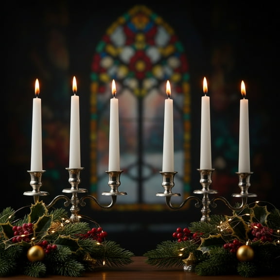 Ekuci 10" White Taper Candles - 8 Pack Classic Dripless Candlesticks for Decor, Weddings, Dinners