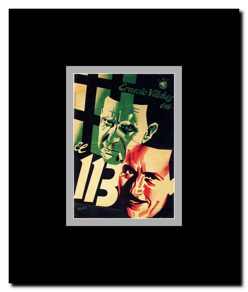 El 113 Framed Movie Poster