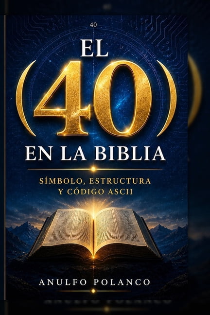 El 40 en la Biblia: SÃ­mbolo, estructura y cÃ³digo ASCII, (Paperback)