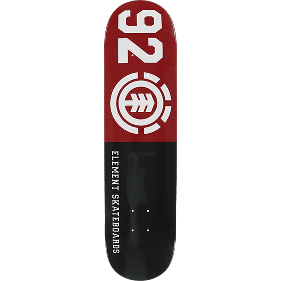 El 92 Classic Deck-7.7 Blk/Red/Wht