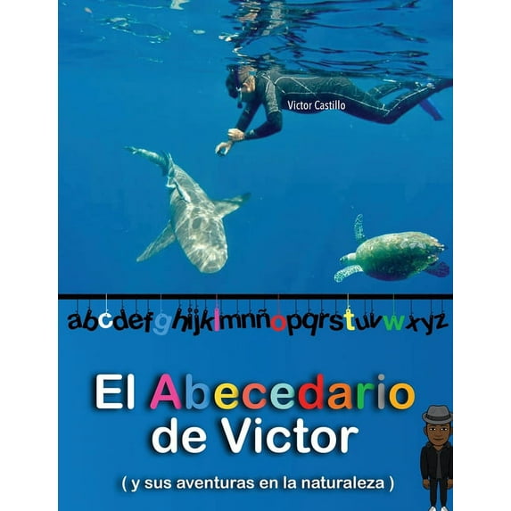 El Abecedario de Victor Para Niños a Color (Edición Letra Grande) (Paperback)(Large Print)