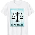 El Abogado Mexican Scale Of Justice Cards Judge TShirt