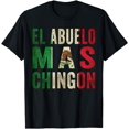 thumbnail image 1 of El Abuelo Mas Chingon - Mexican Grandpa Cinco De Mayo T-Shirt, 1 of 4