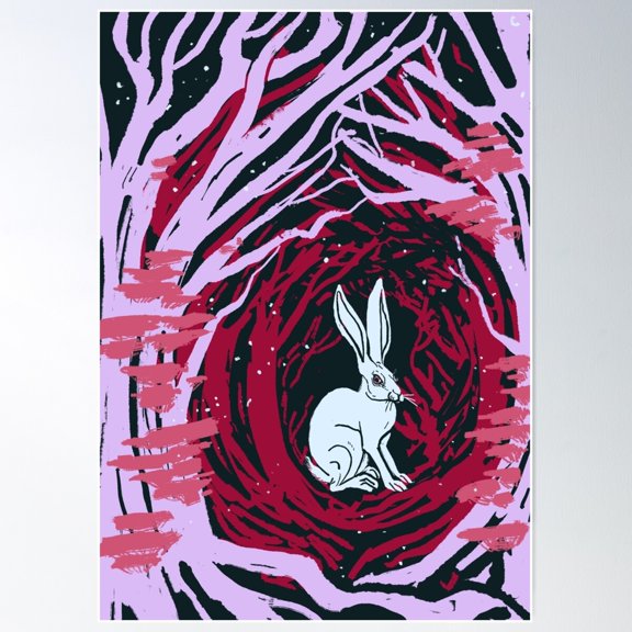 El-Ahrairah- Watership Down Poster Wall Art, Modern Wall Decor For Living Room Bedroom, 24x36 UNFRAMED