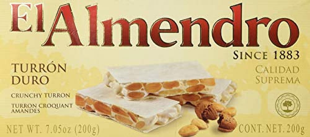 El Almendro Crunchy Almond Turron (3 PACK 7.05oz Each Bar) - image 1 of 3