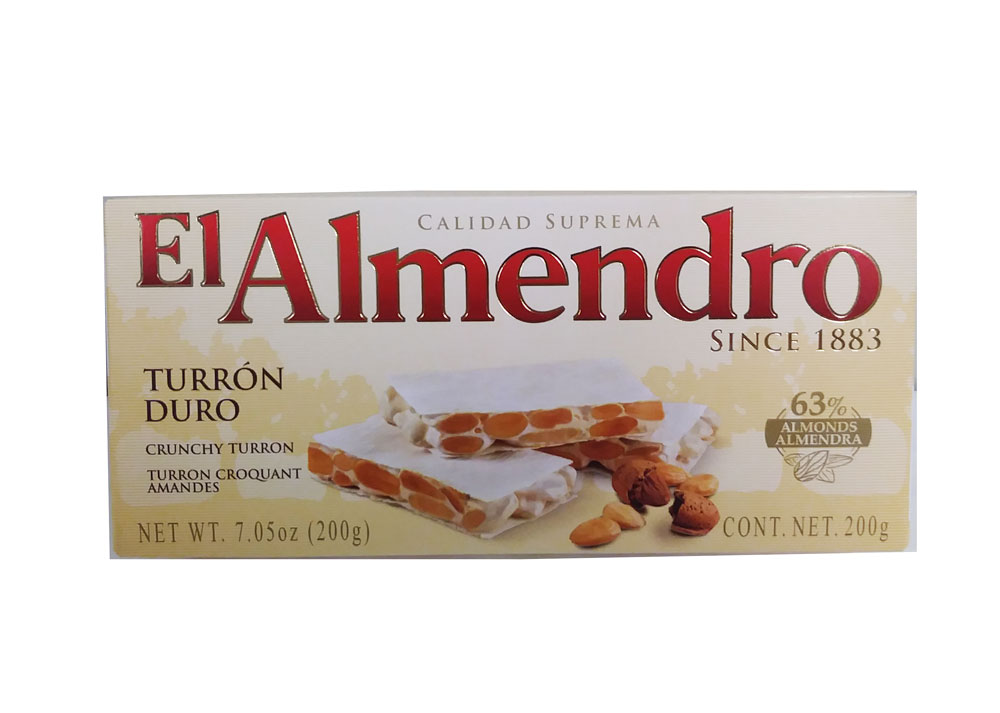 El Almendro Crunchy Almond Turron (Turron Duro) 7.05 Oz (200 G) - image 1 of 3