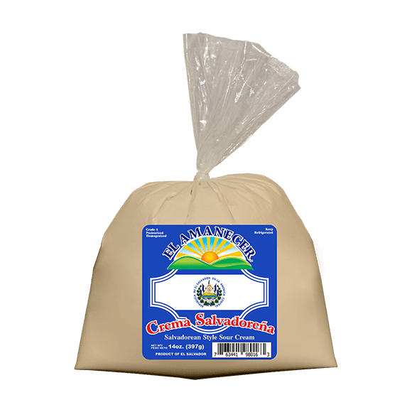 El Amanecer Crema Salvadoreña (bolsa) 12/14 oz.