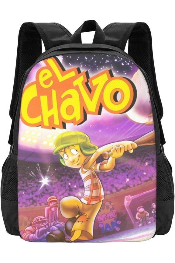 Anime Backpacks Canvas Backpack Cartoon Daypack Unisex Lightweight Bags for Office Travel