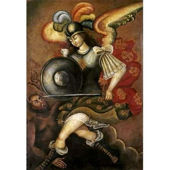 El Arcangel San Miguel Poster Print by Unknown - 10 x 14 - Small