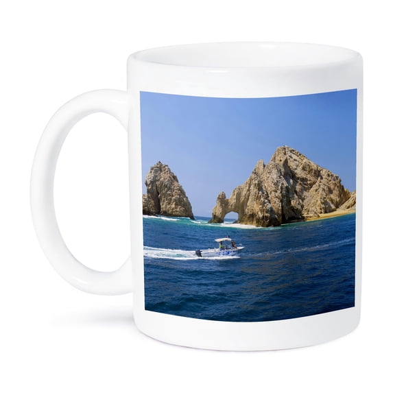 3dRose, El Arco, The Arch, Cabo San Lucas, Baja, Mexico - SA13 DPB0725 - Douglas Peebles, 15oz Mug