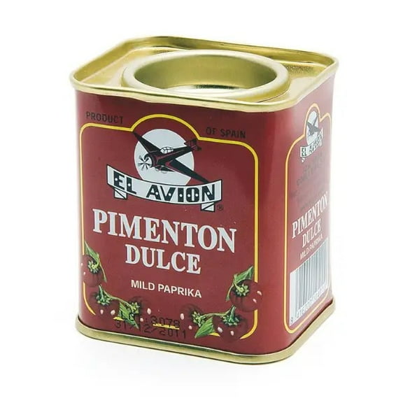 El Avion Spanish Sweet Paprika Red Tin 75g (2.64oz) MADE IN SPAIN