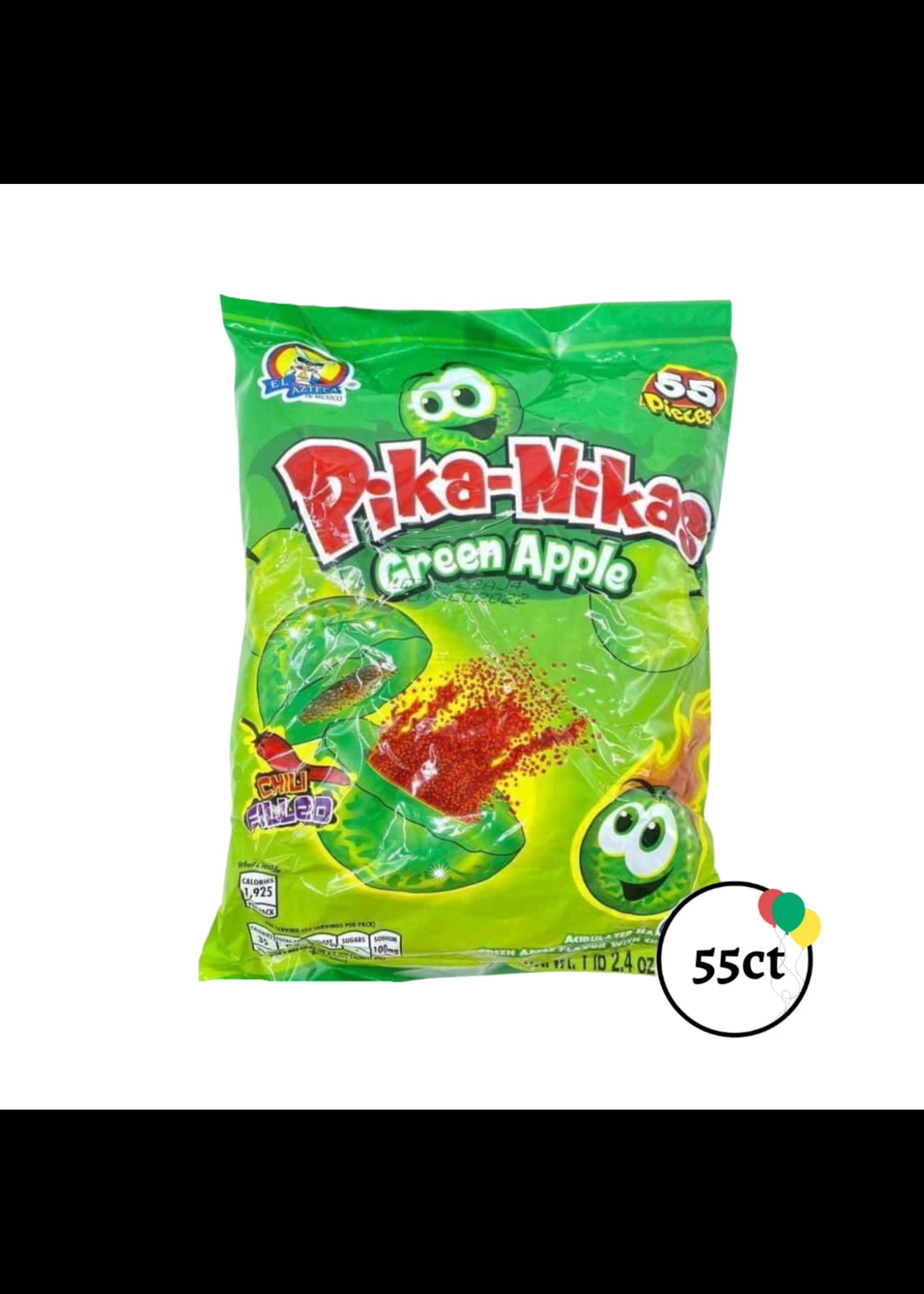 El Azteca Pika-Nikas Green Apple - Walmart.com