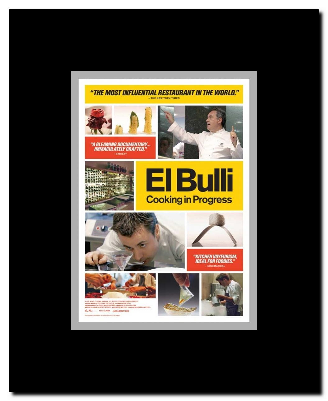 El Bulli: Cooking in Progress Framed Movie Poster