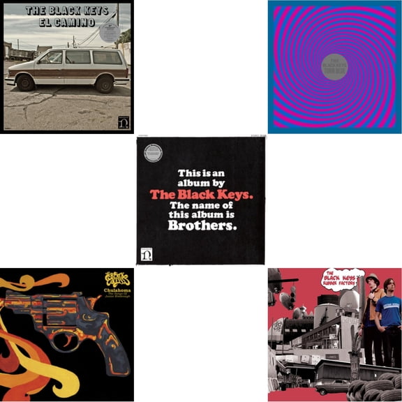 El Camino (10Th Anniversary Deluxe Edition/3LP) & Chulahoma & Brothers (Deluxe Remastered Anniversary Edition) & Turn Blue & Rubber Factory