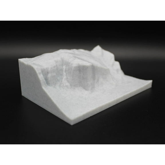 El Capitan | Acurate 3D Topo Map from 3d Scan Data of El Capitan in Yosemite