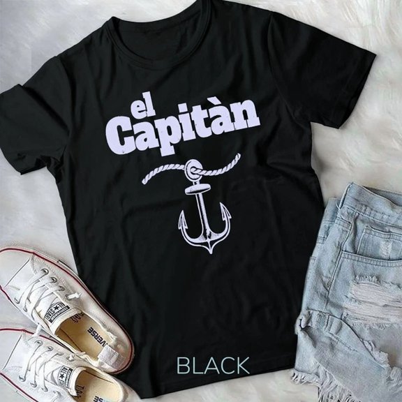 El Capitan Apparel Captain Boat Gifts Unisex T-Shirt