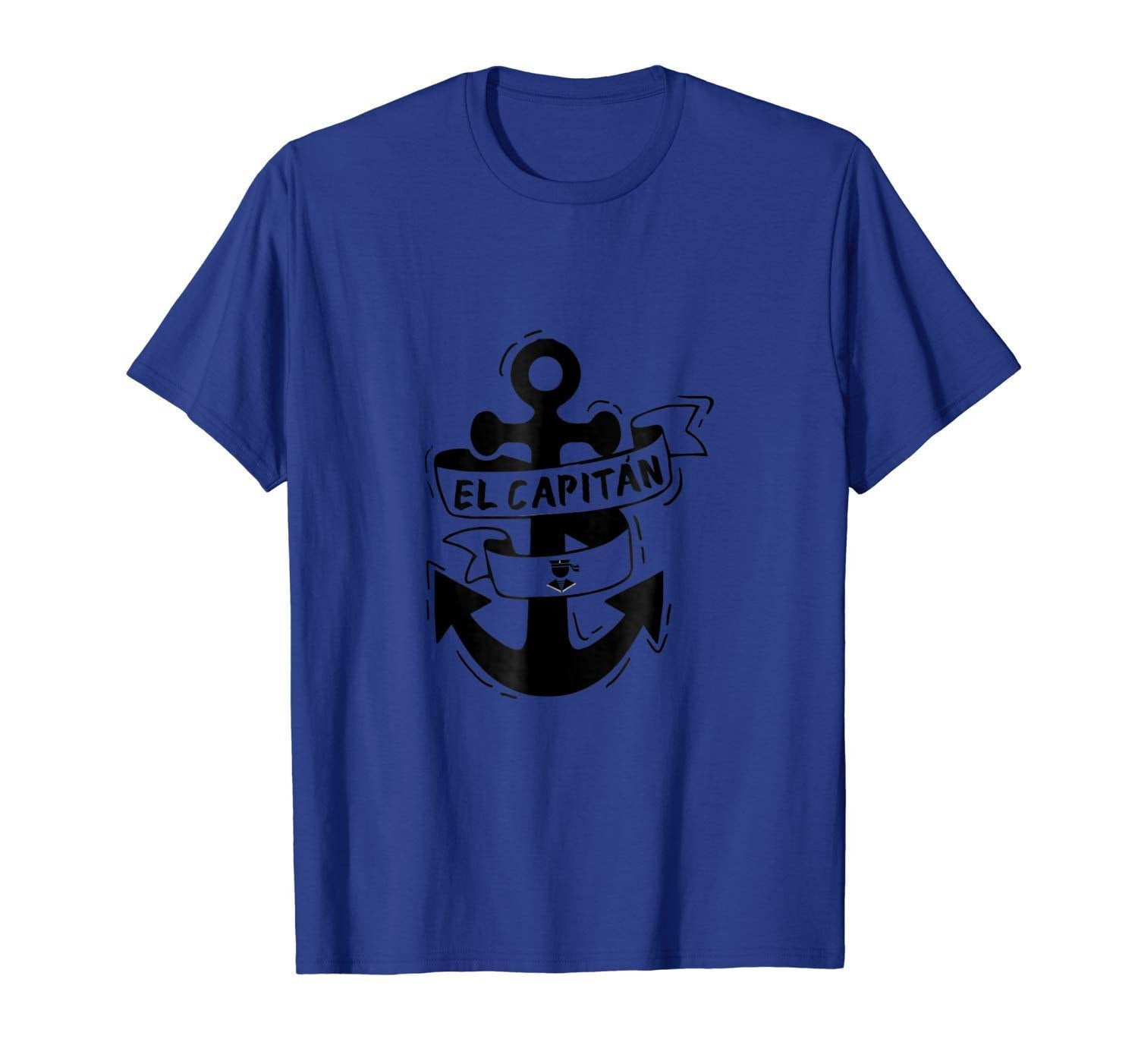 El Capitan T Shirt Funny Nautical Sailing Boating Gift Tee El Capitan T Shirt Funny Nautical Sailing Boating Gift Tee