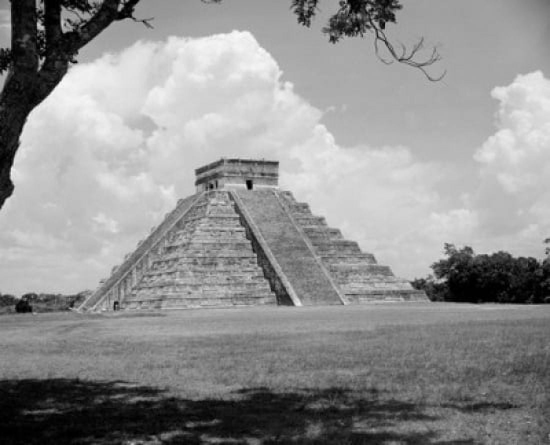 El Castillo Chichen Itza (Mayan) Mexico Canvas Art - (18 x 24)