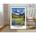 thumbnail image 1 of El Chaltén Poster, Argentina Travel Print, Argentinian Decor, South America Travel Poster, El Chaltén Gift, El Chaltén Travel Posterlogo Wall Art, Modern Wall Decor, 16x24 UNFRAMED, 1 of 2
