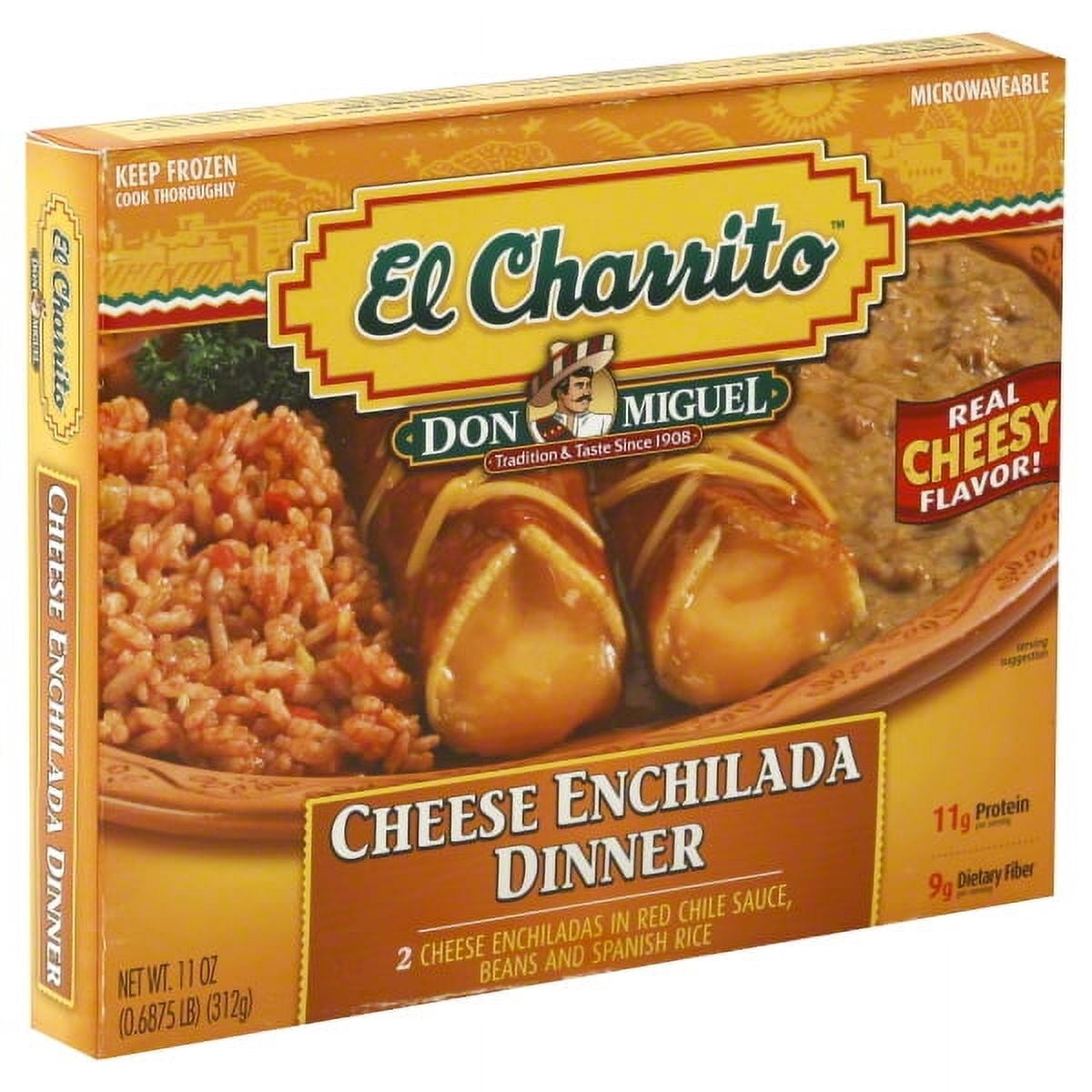 El Charrito™ Cheese Enchilada Dinner 11 oz. Box