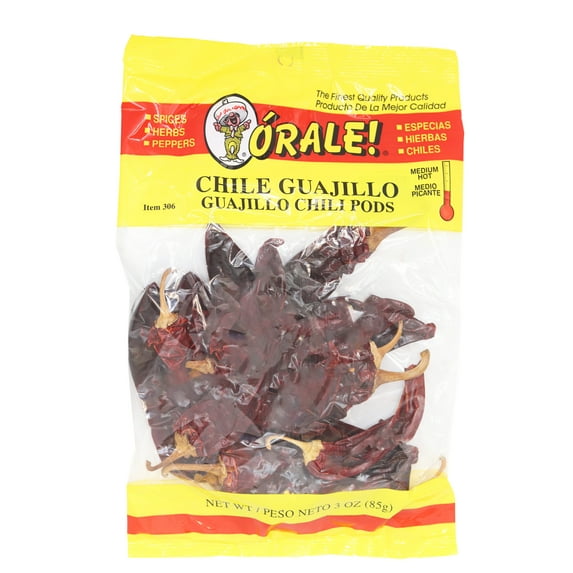 El Charrito Whole Guajillo Chile Pods, 3 oz