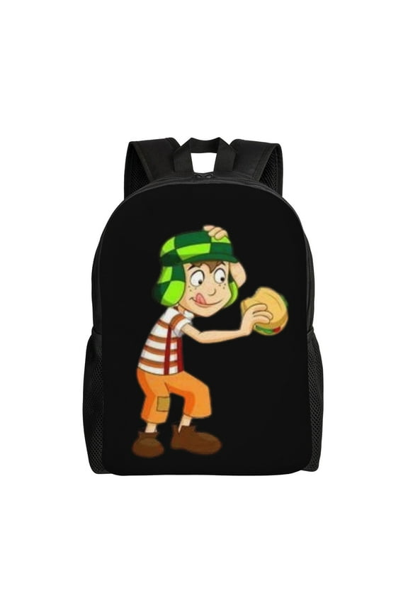 El Chavo Cartoon Del Ocho Backpack Casual Daypack Travel Laptop Backpack Large Capacity Bag Gifts