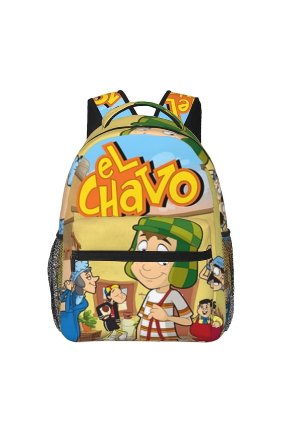 El Chavo Casual Backpack Bookbag Durable Unisex Laptop Shoulders Backpacks For Travel College Sport