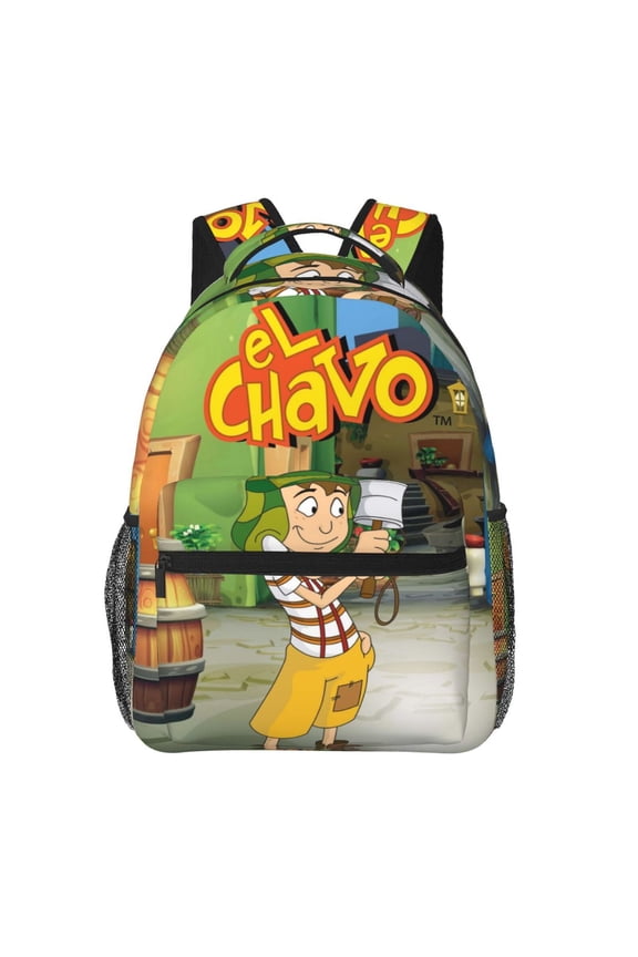 El Chavo Casual Backpack Daypack Casual Unisex Laptop Shoulders Backpacks For Travel College Sport